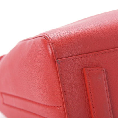 Givenchy Sugar Goatskin Small Antigona Red 9 of 13