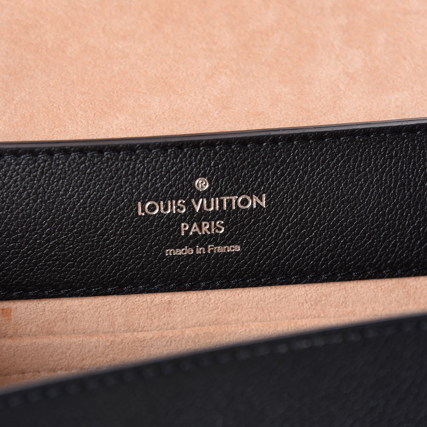 Louis Vuitton Calfskin Lockme Ever BB Black 6 of 13