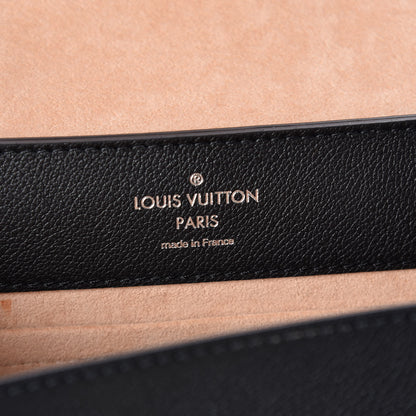 Louis Vuitton Calfskin Lockme Ever BB Black 6 of 13
