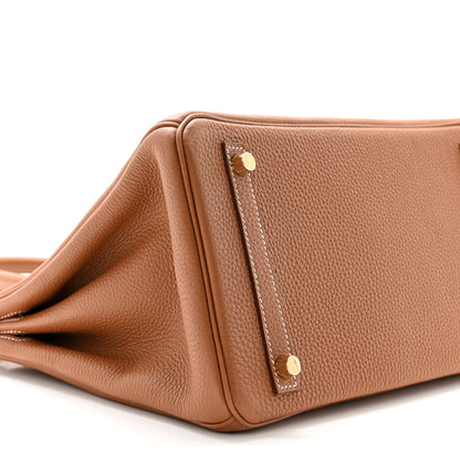 Hermes Togo Birkin 30 Gold 8 of 10