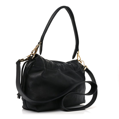 Fendi Nappa Medium Mamma Baguette Black 3 of 10