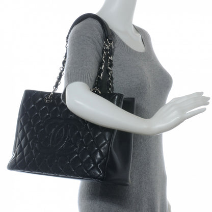 Chanel Caviar Grand Shopping Tote GST Black 2 of 7