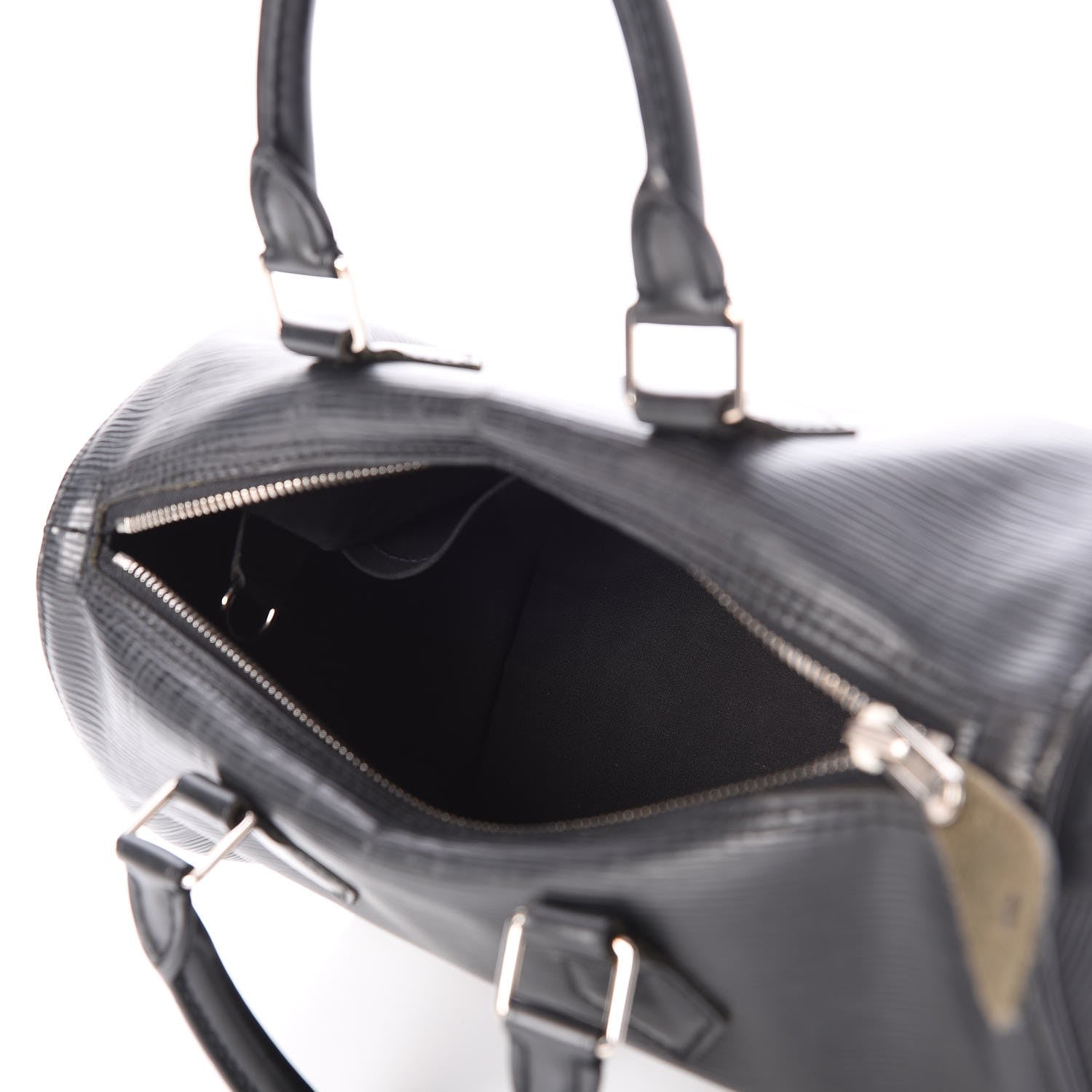 Louis Vuitton Epi Speedy 25 Black 5 of 7