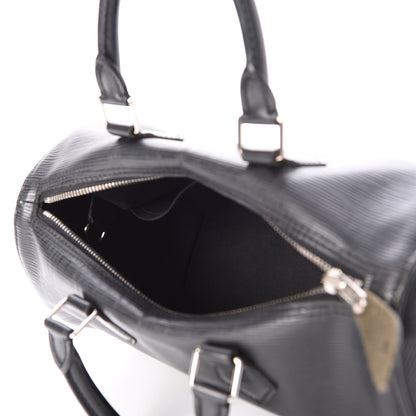 Louis Vuitton Epi Speedy 25 Black 5 of 7
