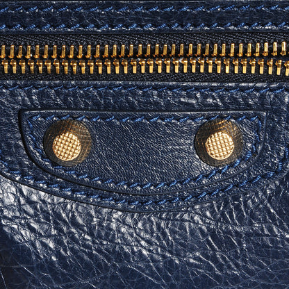 Balenciaga Agneau Giant 12 Gold Hardware Hip Bleu Obscur 6 of 11