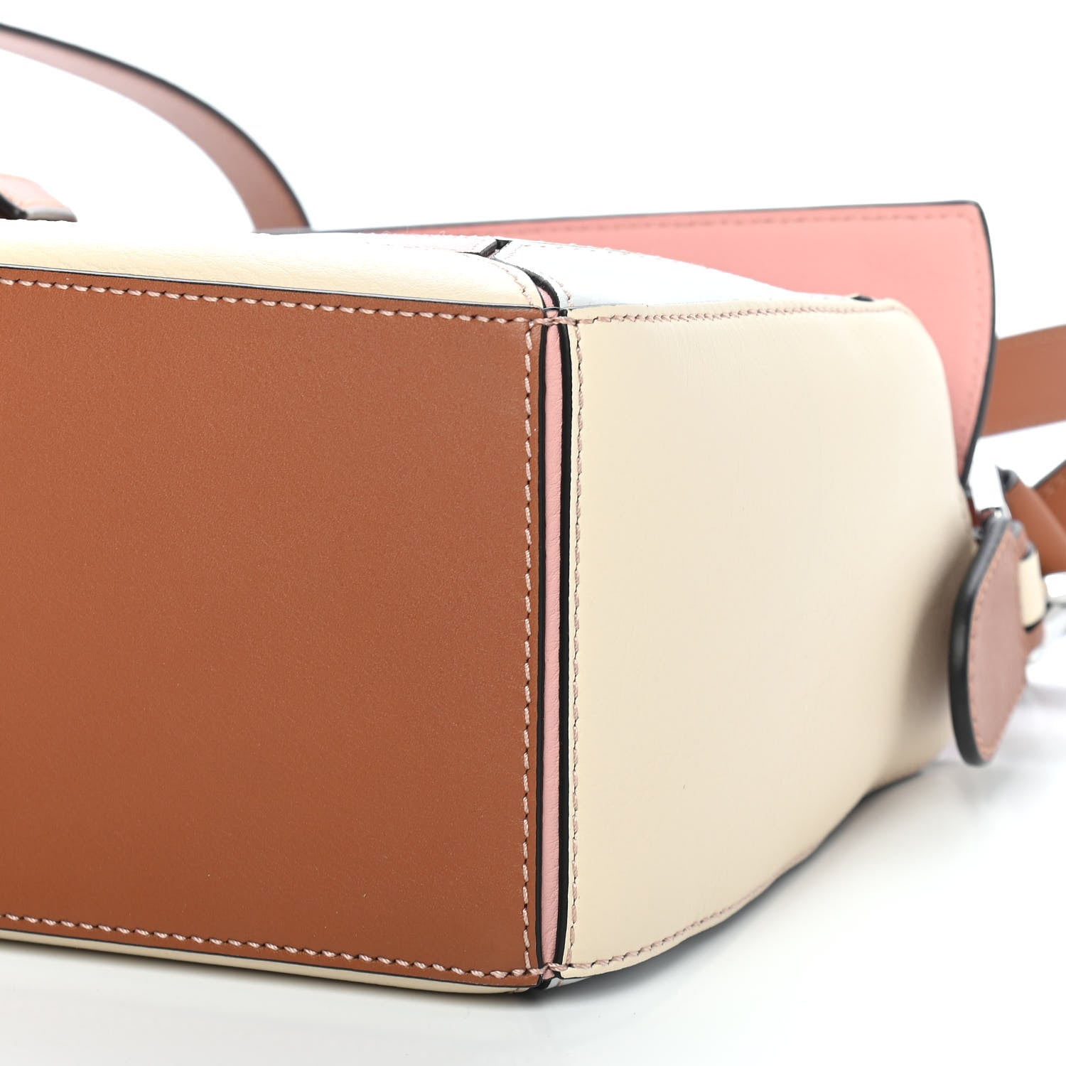 Loewe Calfskin Small Puzzle Bag Soft Pink Tan White 8 of 8