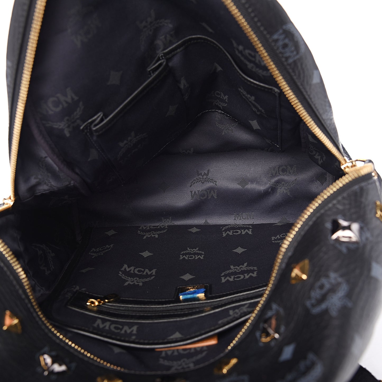 Visetos Studded Medium Stark M Backpack Black