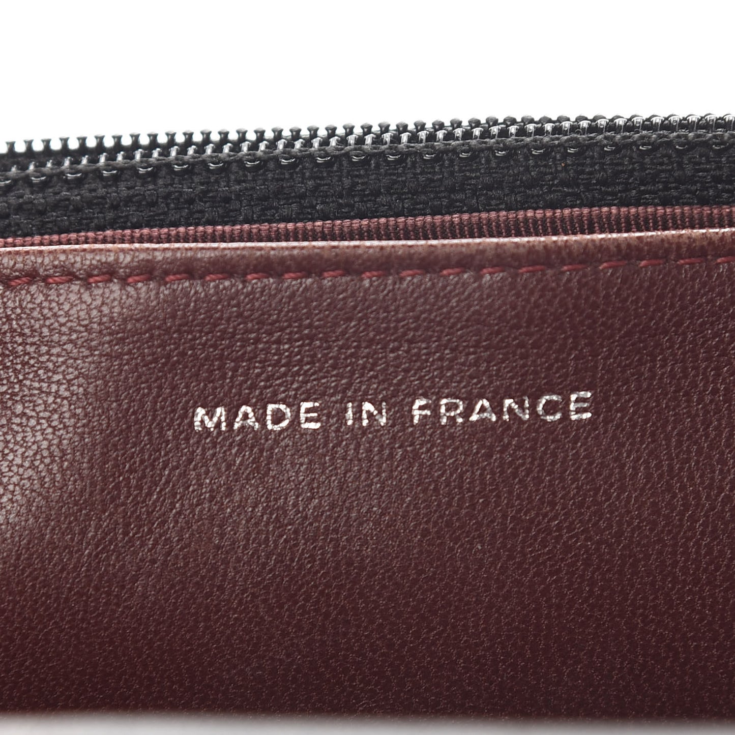 Lambskin Quilted Wallet On Chain WOC Black