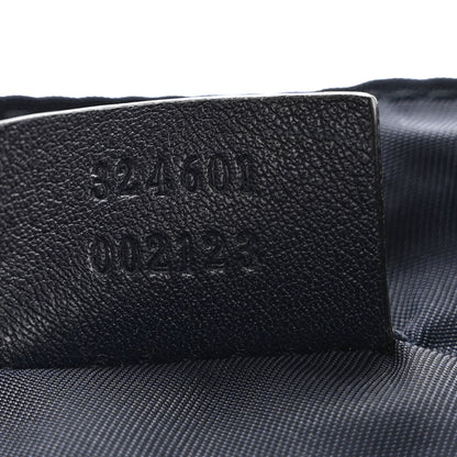 Gucci Nylon Monogram Messenger Diaper Bag Navy 7 of 10
