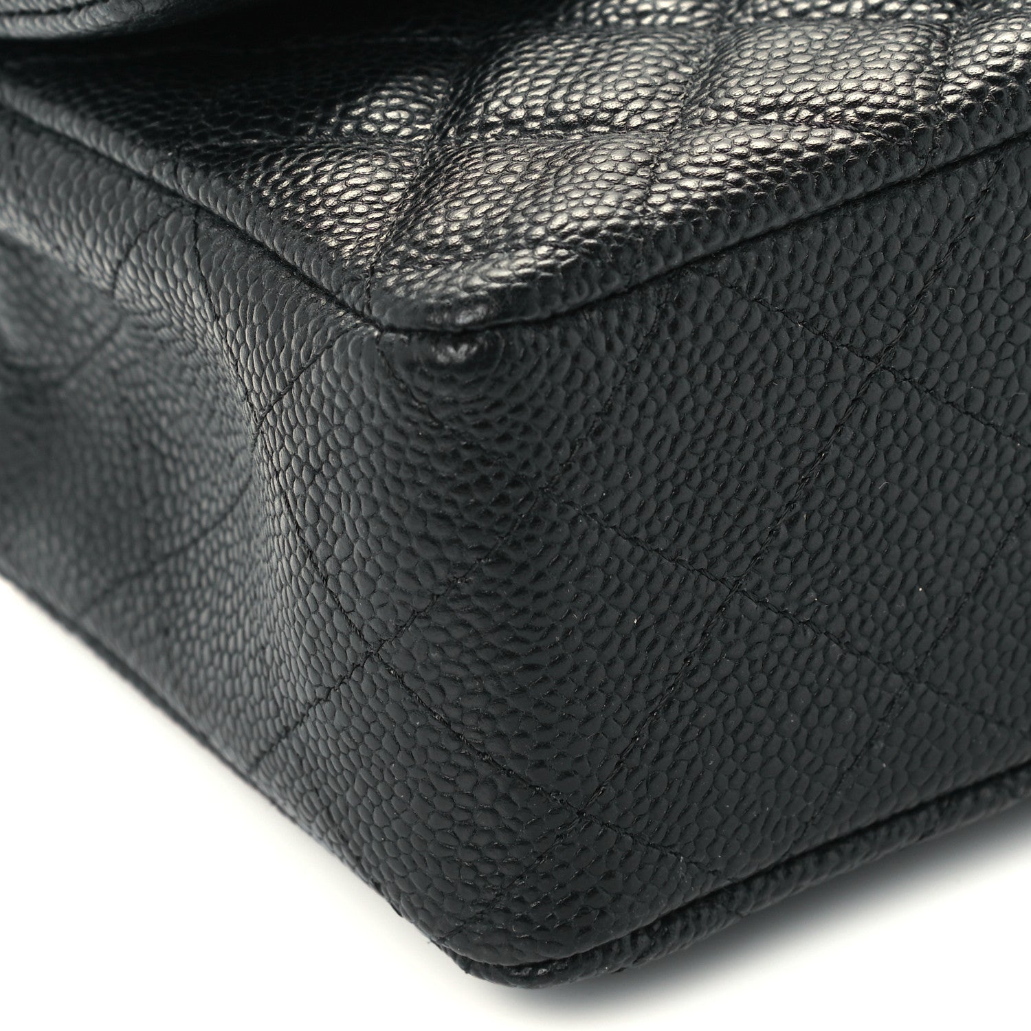Chanel Caviar Quilted Mini Rectangular Flap Black 10 of 11