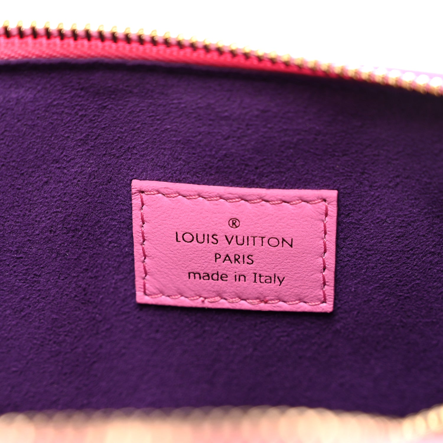 Louis Vuitton Lambskin Embossed Monogram Vuittamins Coussin PM Rose Violet 6 of 9