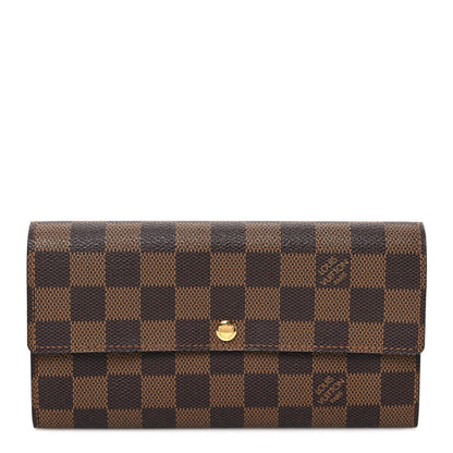Louis Vuitton Damier Ebene Sarah Wallet 1 of 7