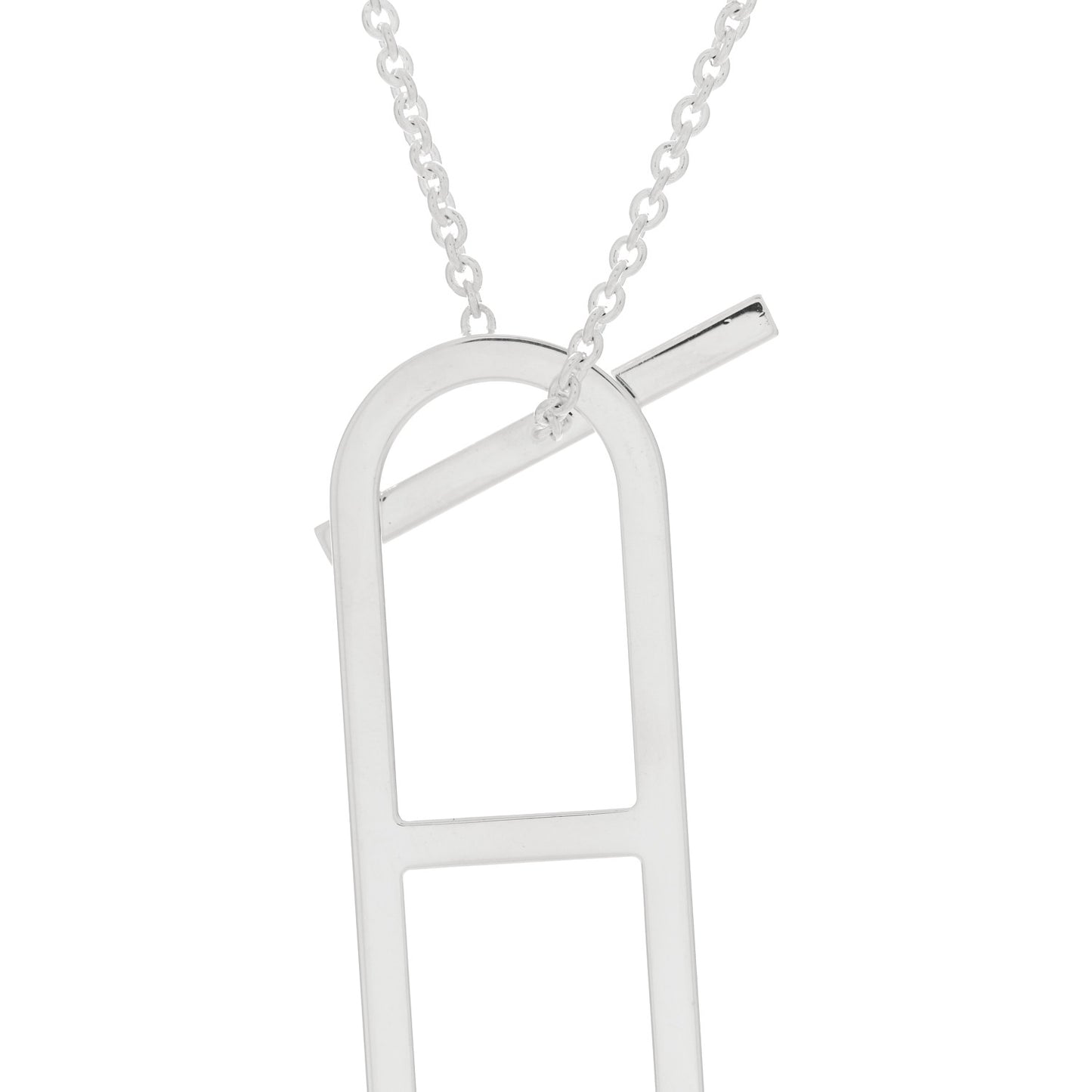 Sterling Silver Ever Chaine d'Ancre Long Lariat Necklace