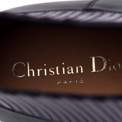 Christian Dior Matte Calfskin Ombre L.A. Ankle Boots 39 Black Rouge 6 of 6