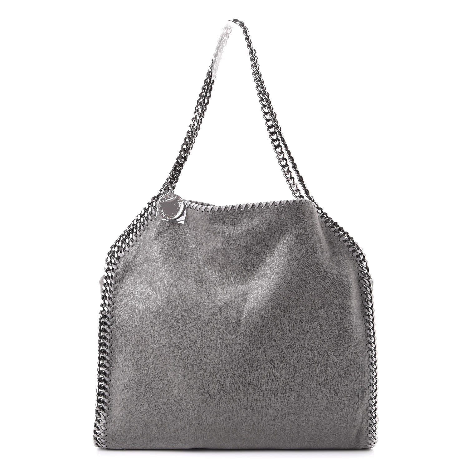 Stella McCartney Shaggy Deer Small Falabella Tote Light Grey 1 of 7
