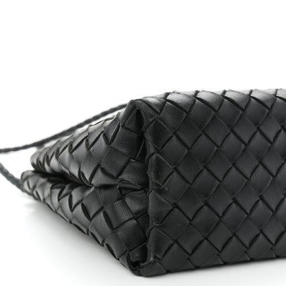Bottega Veneta Nappa Intrecciato Small Andiamo Shoulder Bag Black 8 of 10
