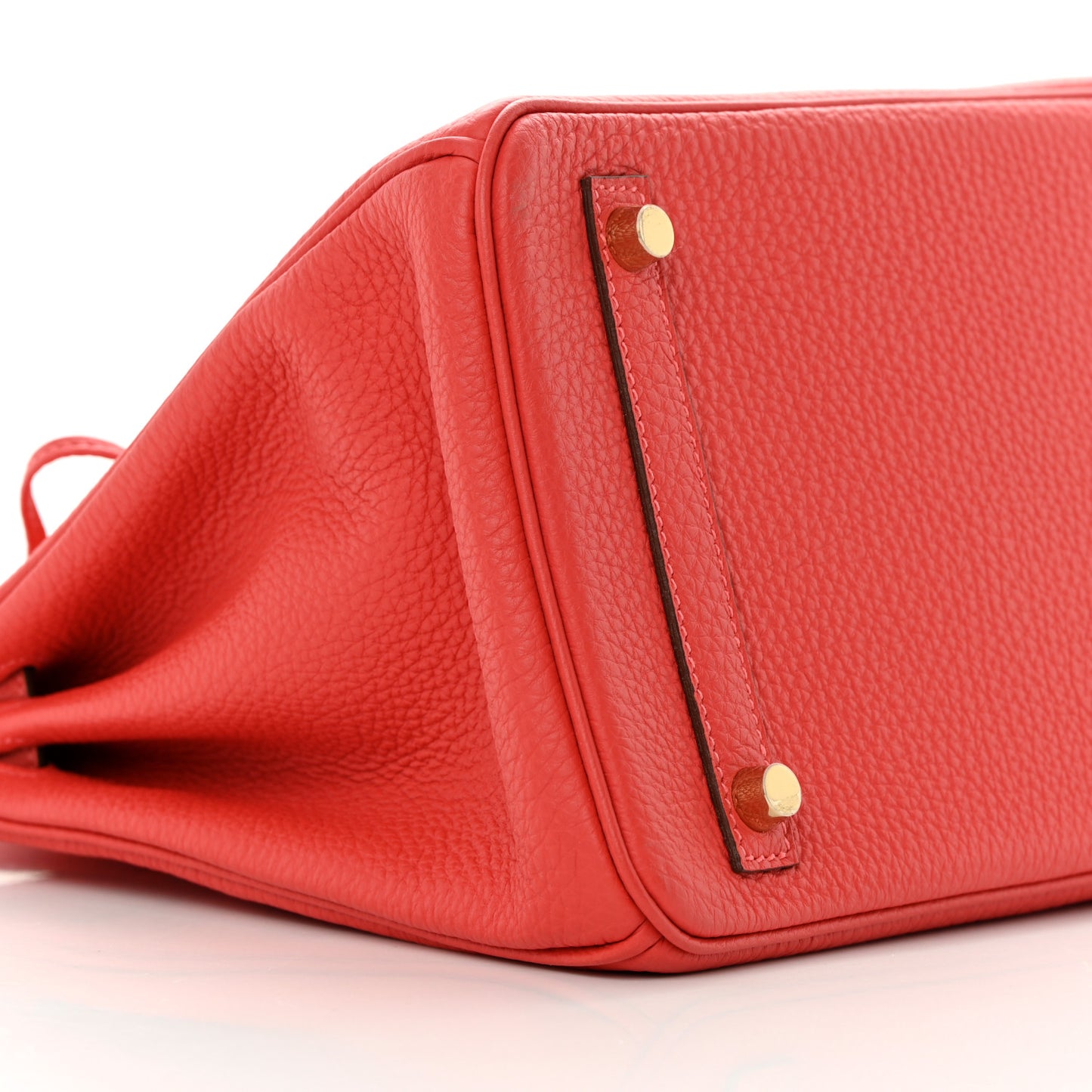 Togo Birkin 30 Rouge Pivoine
