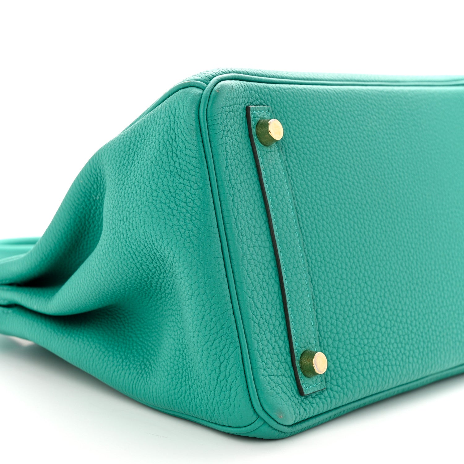 Hermes Togo Birkin 30 Vert Verone 9 of 12