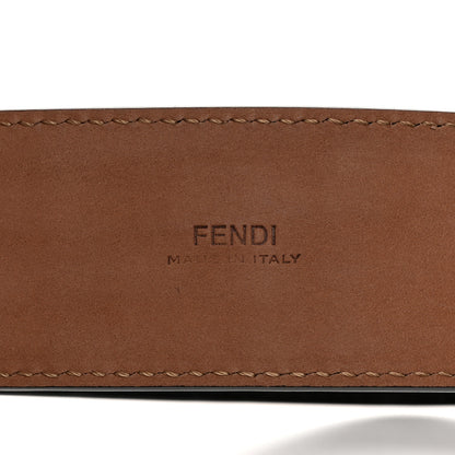 Fendi Calfskin F is Fendi FF 1974 Embossed Belt 90 36 Black 5 of 6