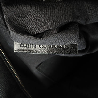 Fendi Vitello Elite Cuoio Monster Buggies Medium Roll Tote Cedro Black 9 of 9