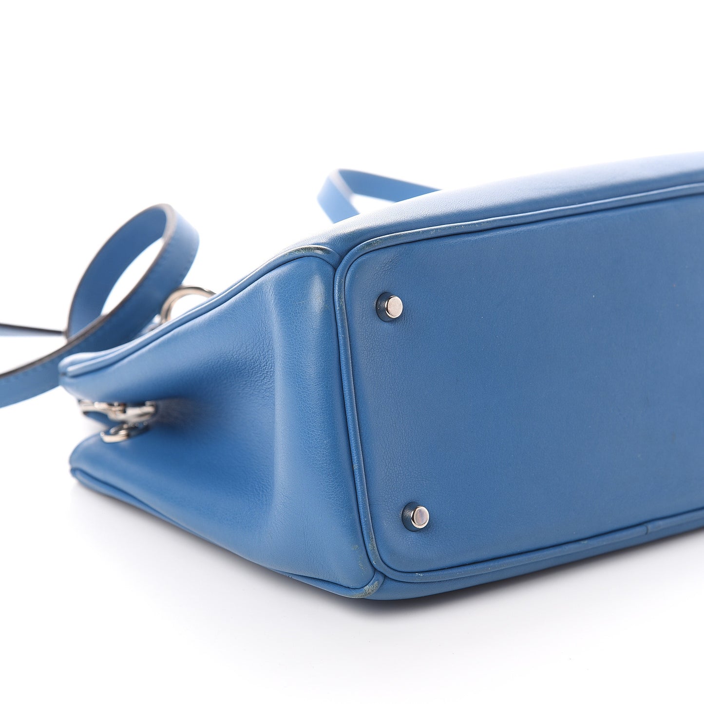 Calfskin Mini Diorissimo Tote Blue