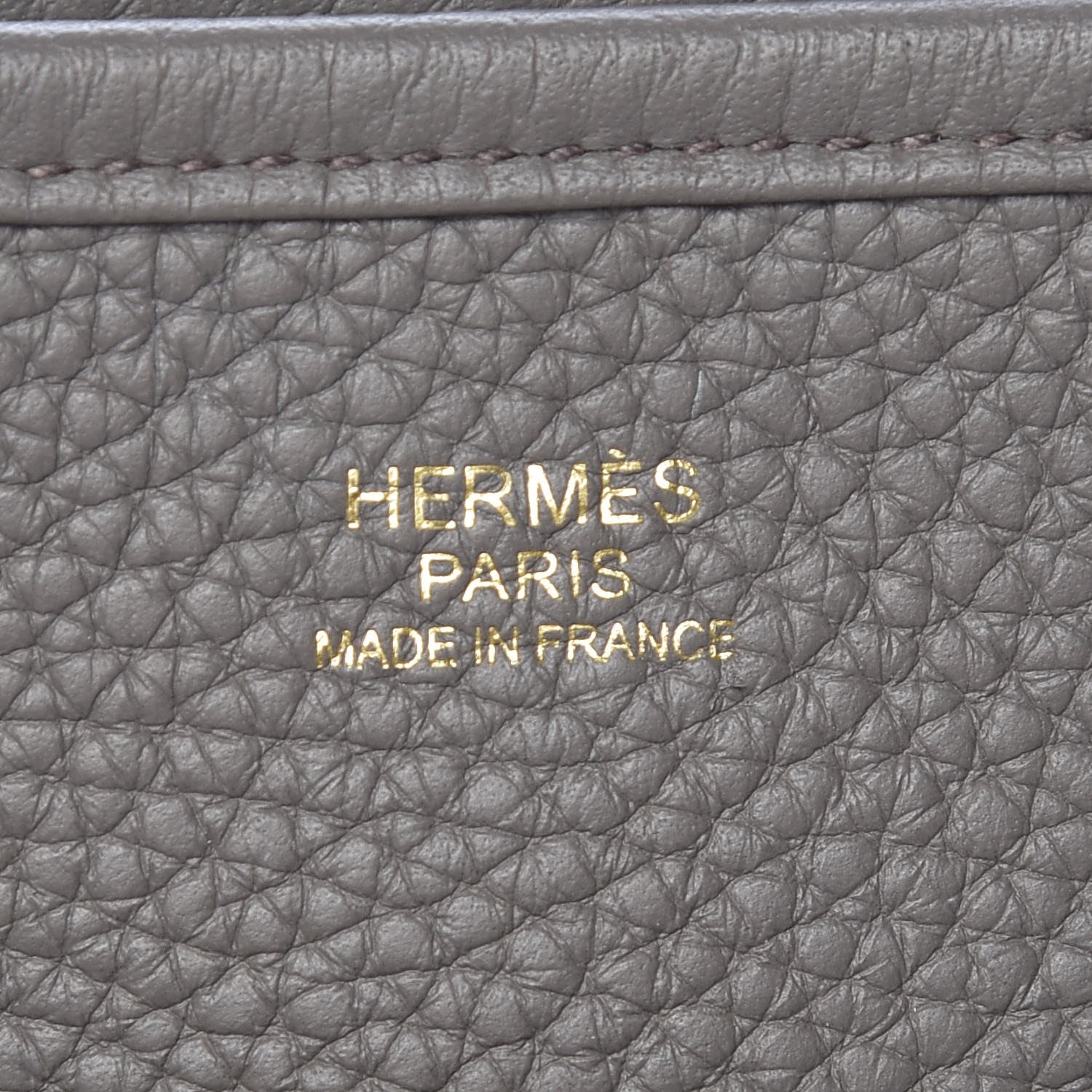 Hermes Taurillon Clemence Evelyne III PM Etain 6 of 8