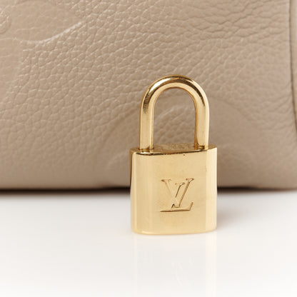 Louis Vuitton Empreinte Monogram Giant Speedy Bandouliere 25 Tourterelle 8 of 12