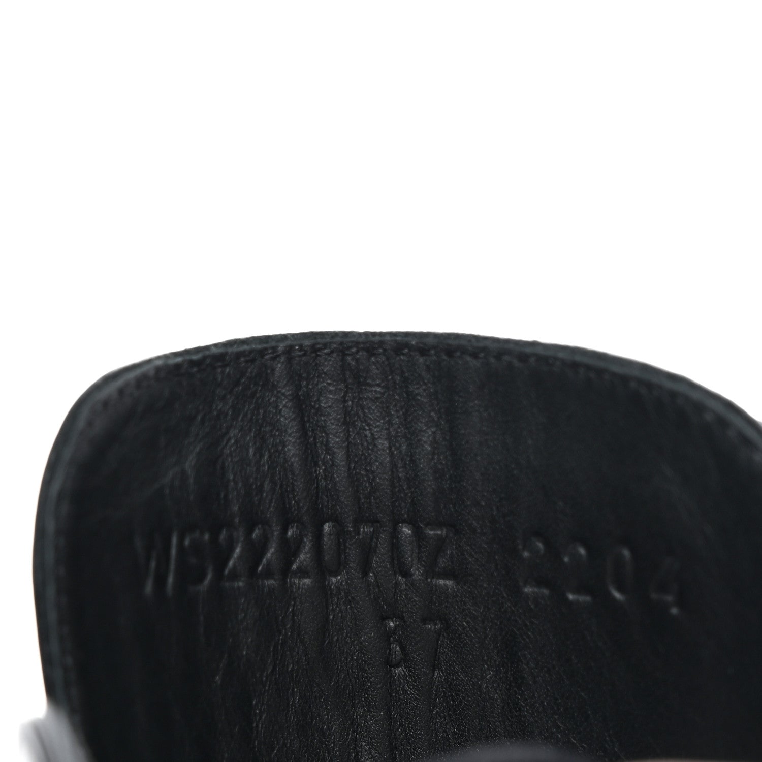 Hermes Glossed Calfskin Funk Ankle Boots 37 Black 6 of 9