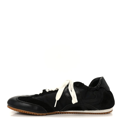 Loewe Nylon Suede Ballet Runner Sneakers 39 Black 1 of 9