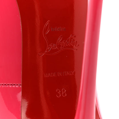 Christian Louboutin Patent So Kate 120 Pumps 38 Shocking Pink 6 of 9