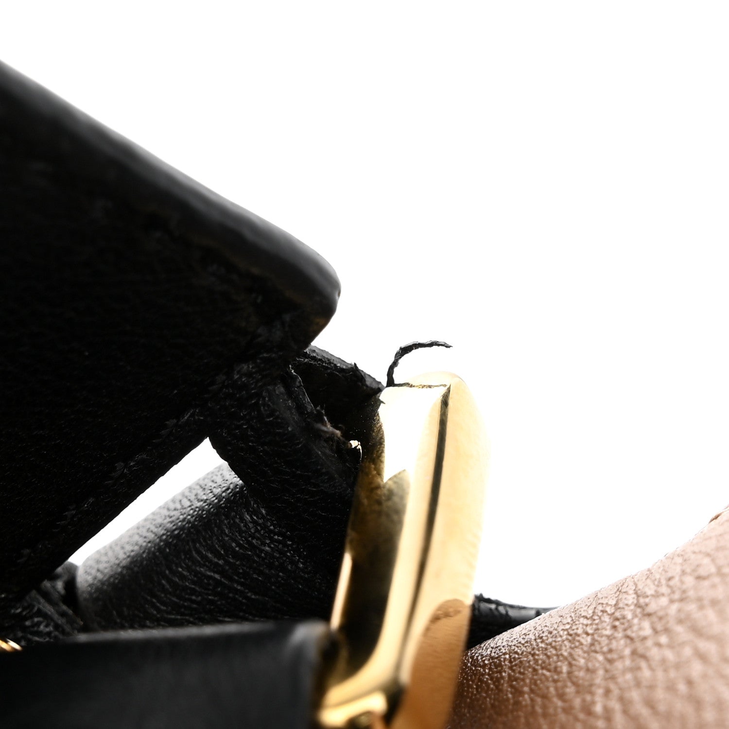 Loewe Calfskin Small Puzzle Bag Mink Coral Black 15 of 20