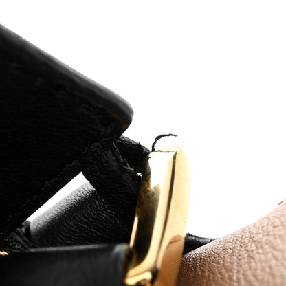 Loewe Calfskin Small Puzzle Bag Mink Coral Black 15 of 20