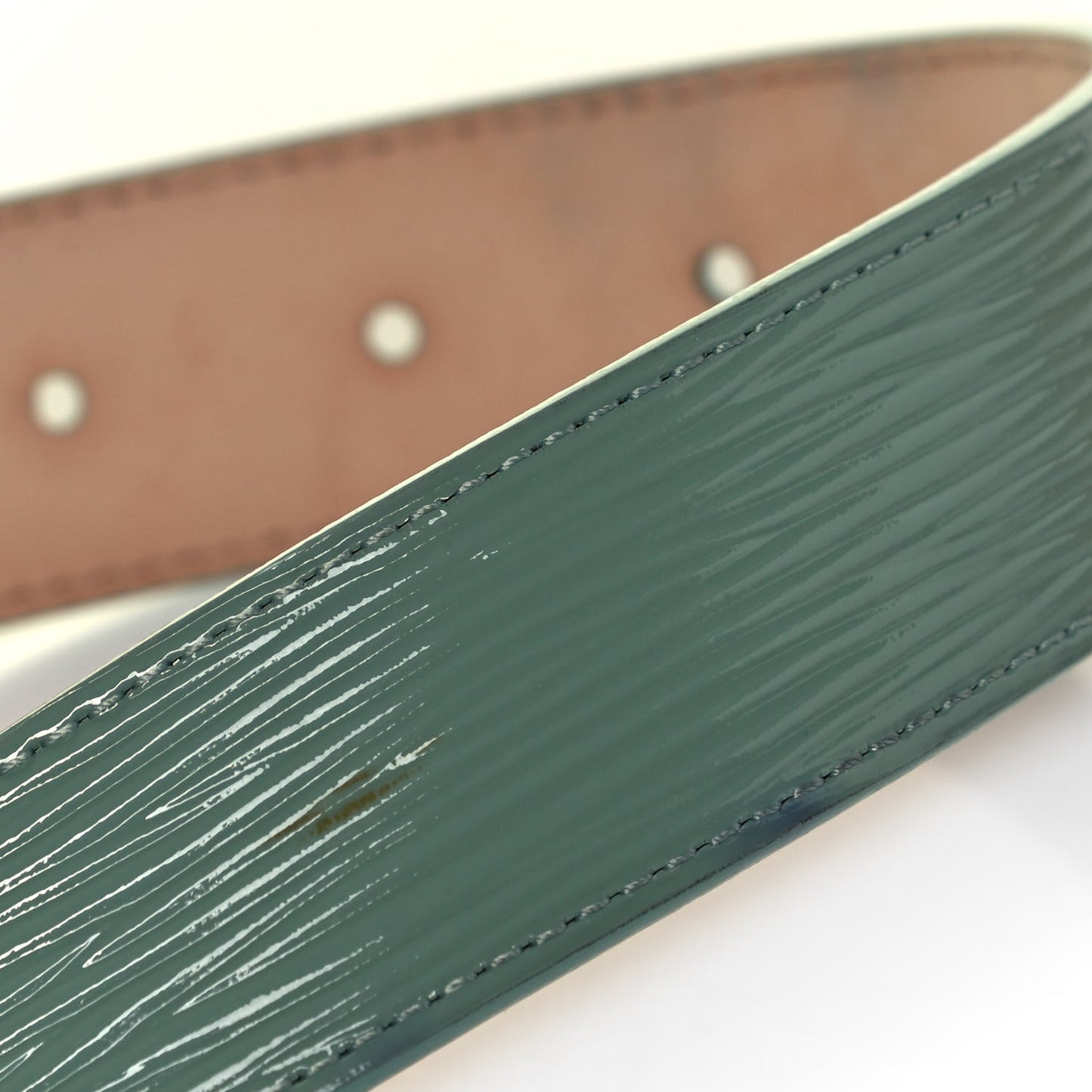 Epi Electric 40mm LV Initiales Belt 90 36 Amande