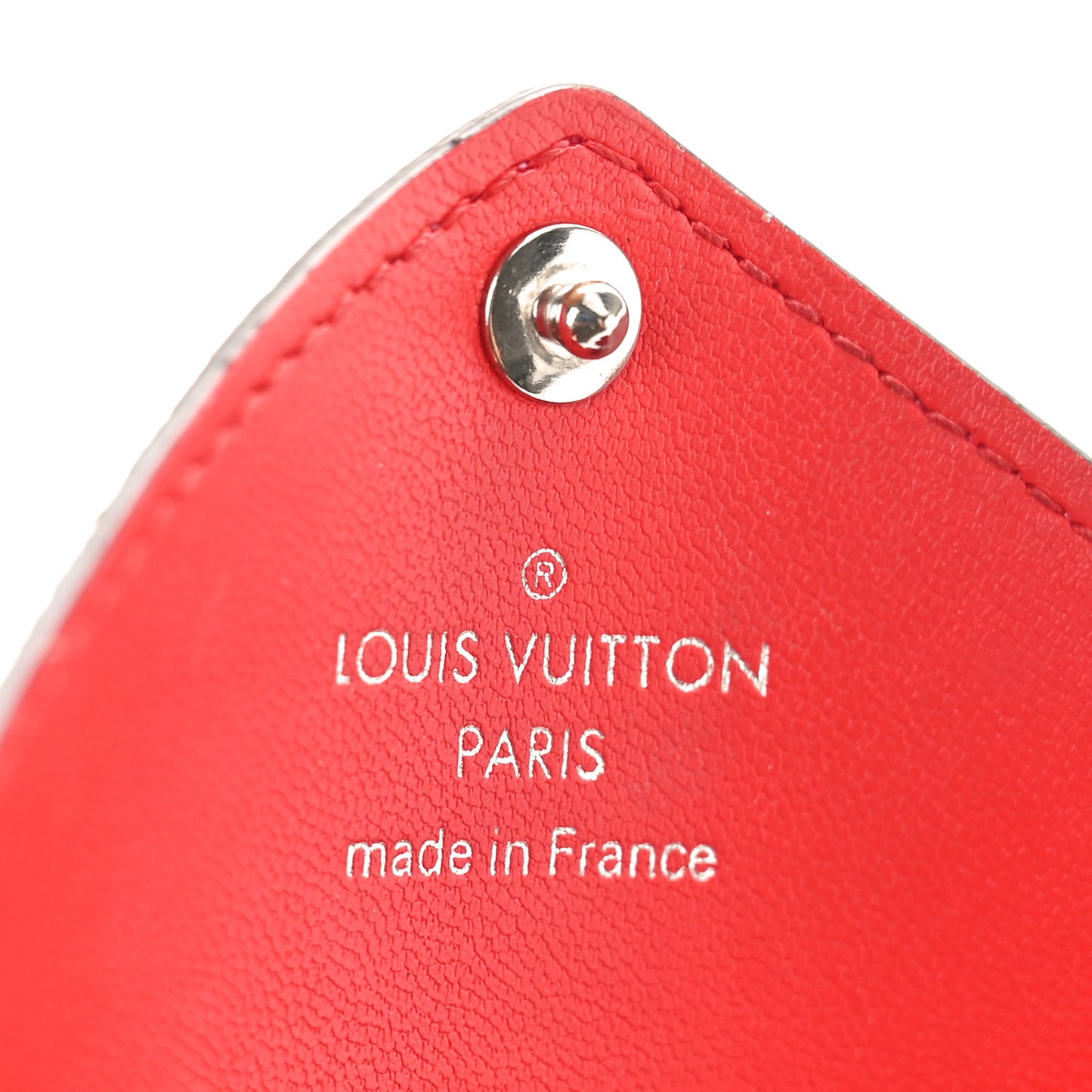 Monogram Escale Small Kirigami Pochette Insert Red