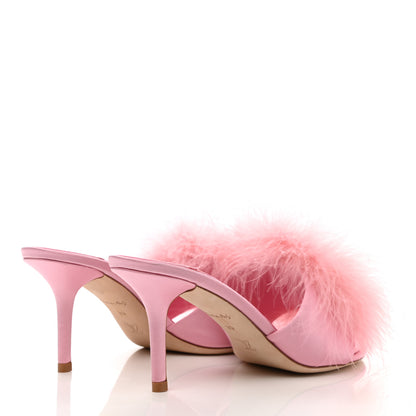 Louis Vuitton Fur Crystal LV Marilyn Mule 39 Rose 4 of 9