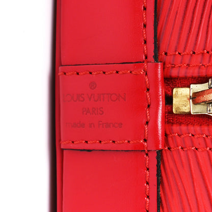 Louis Vuitton Epi Alma PM Castillan Red 7 of 11