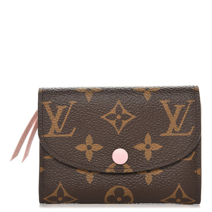 Louis Vuitton Monogram Rosalie Coin Purse Rose Ballerine 1 of 7