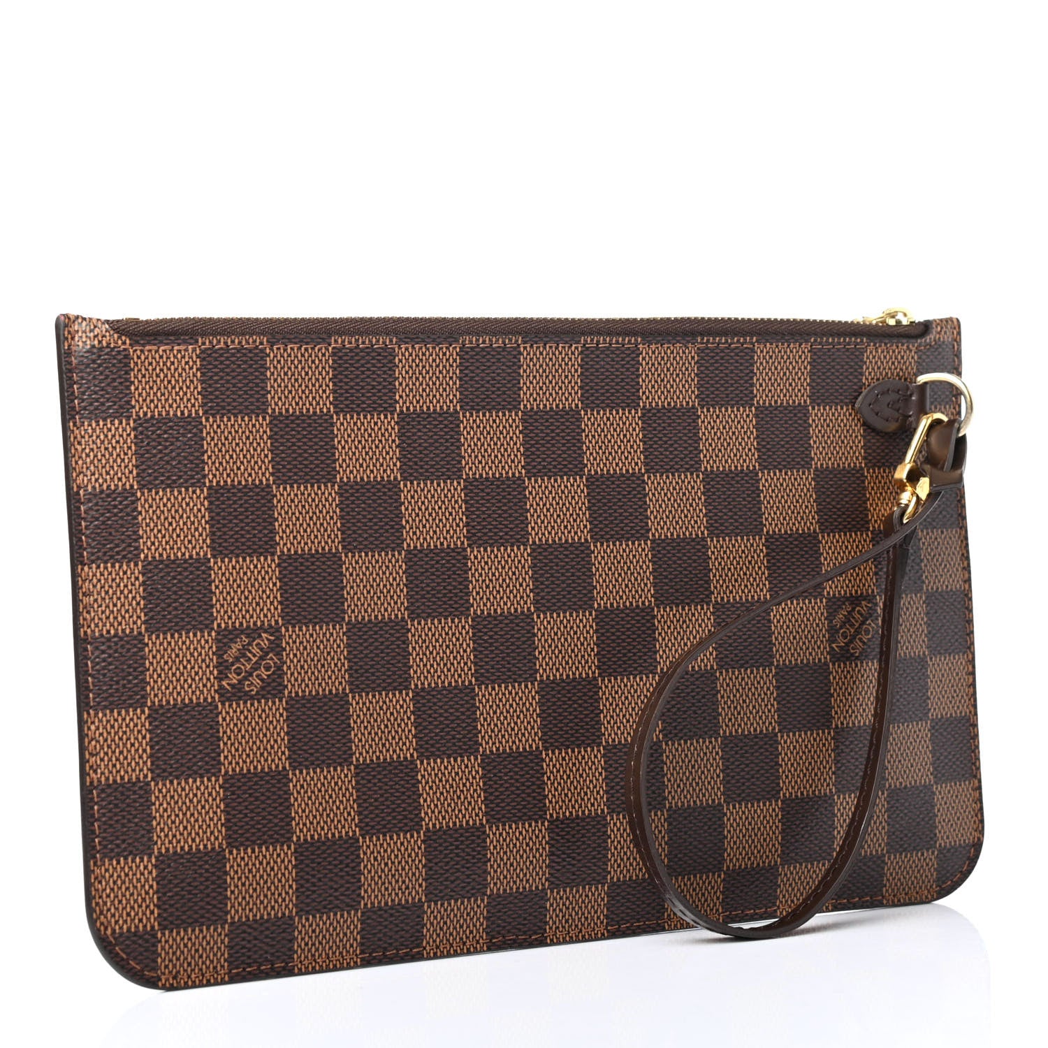 Louis Vuitton Damier Ebene Neverfull MM GM Pochette 2 of 4