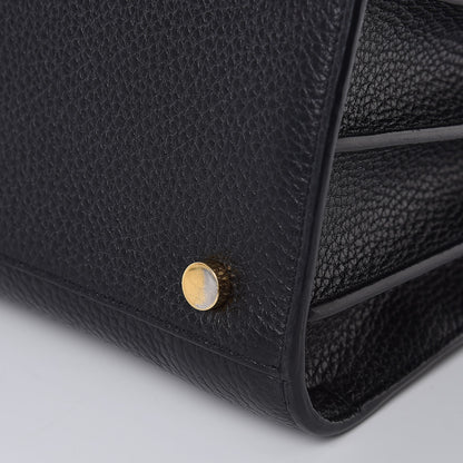 Saint Laurent Grained Calfskin Small Sac De Jour Black 13 of 14