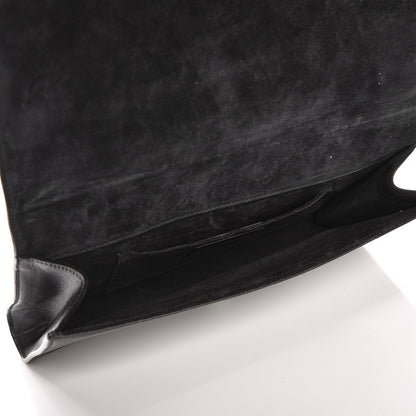 Saint Laurent Calfskin Classic Y Ligne Clutch Black 5 of 8