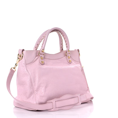 Balenciaga Agneau Giant 12 Gold Hardware Velo Rose Poudre Rose Petunia 3 of 15