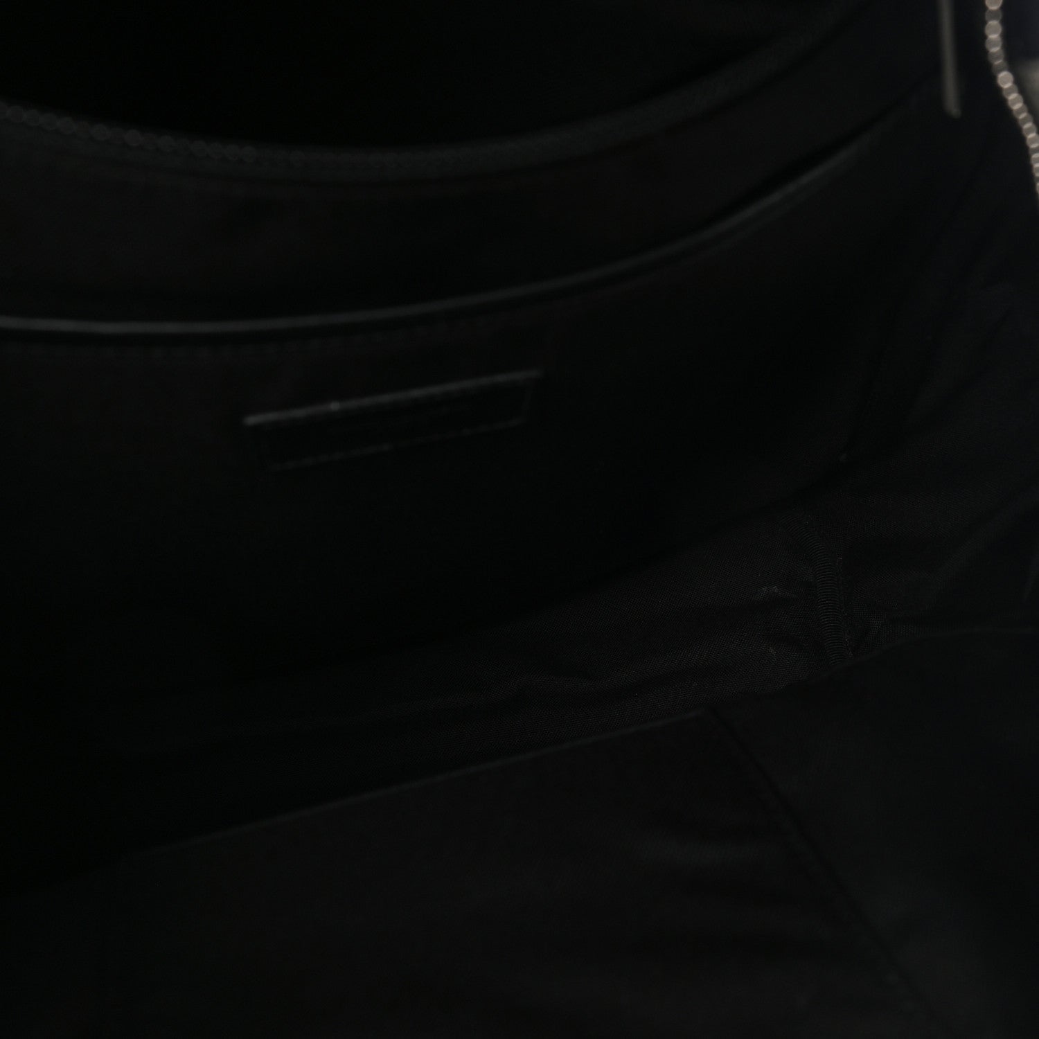 Saint Laurent Canvas Record Print City Backpack Black White 10 of 10