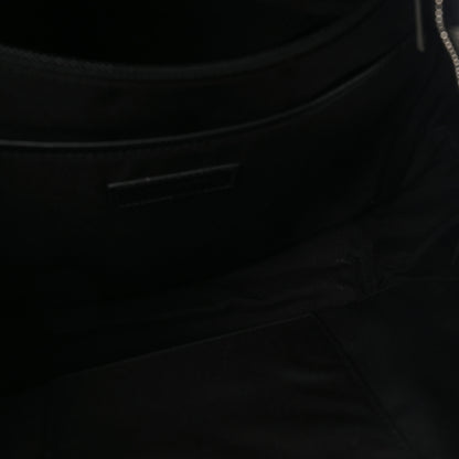 Saint Laurent Canvas Record Print City Backpack Black White 10 of 10