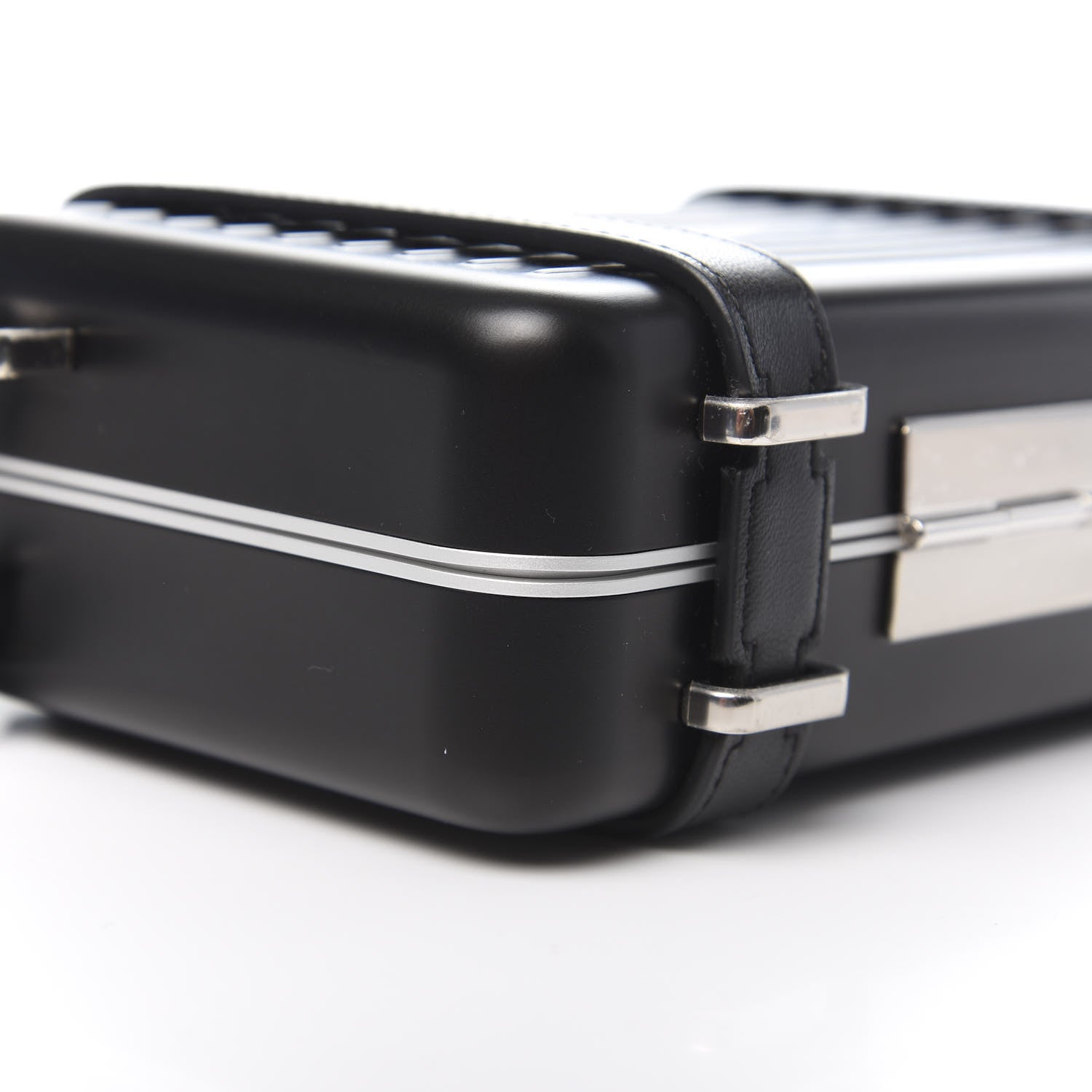 Christian Dior X RIMOWA Aluminum Personal Clutch On Strap Black 7 of 10