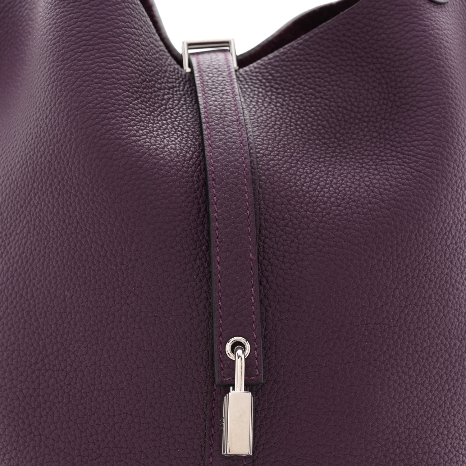 Hermes Taurillon Clemence Picotin Lock 22 MM Anemone 8 of 11