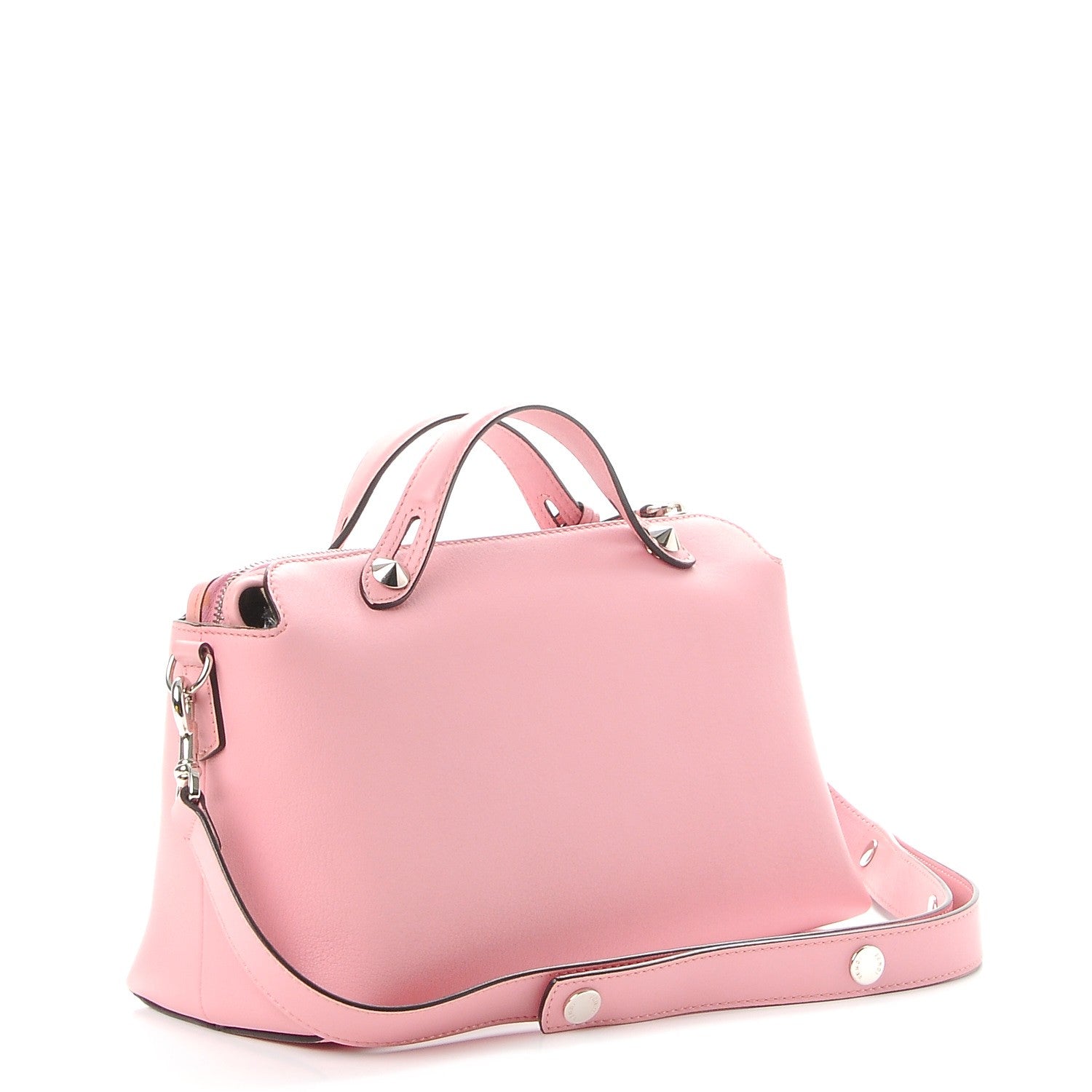 Fendi Vitello Dolce Medium By The Way Boston Bag Pink 3 of 8
