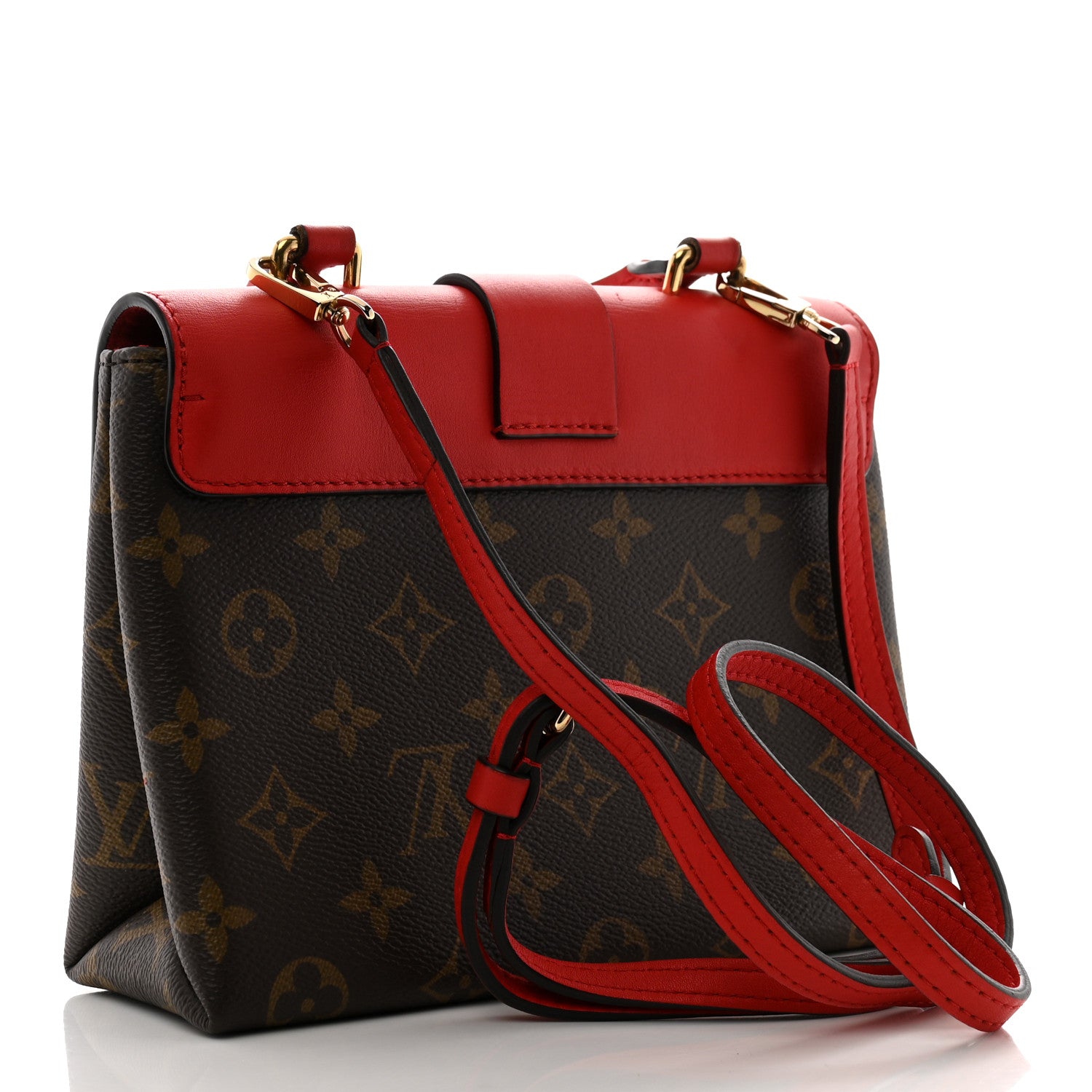 Louis Vuitton Monogram Locky BB Coquelicot 3 of 11