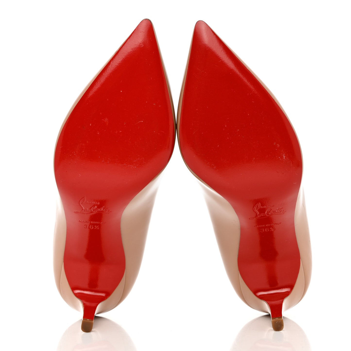 Patent Pigalle Follies 85 Pumps 36.5 Nude