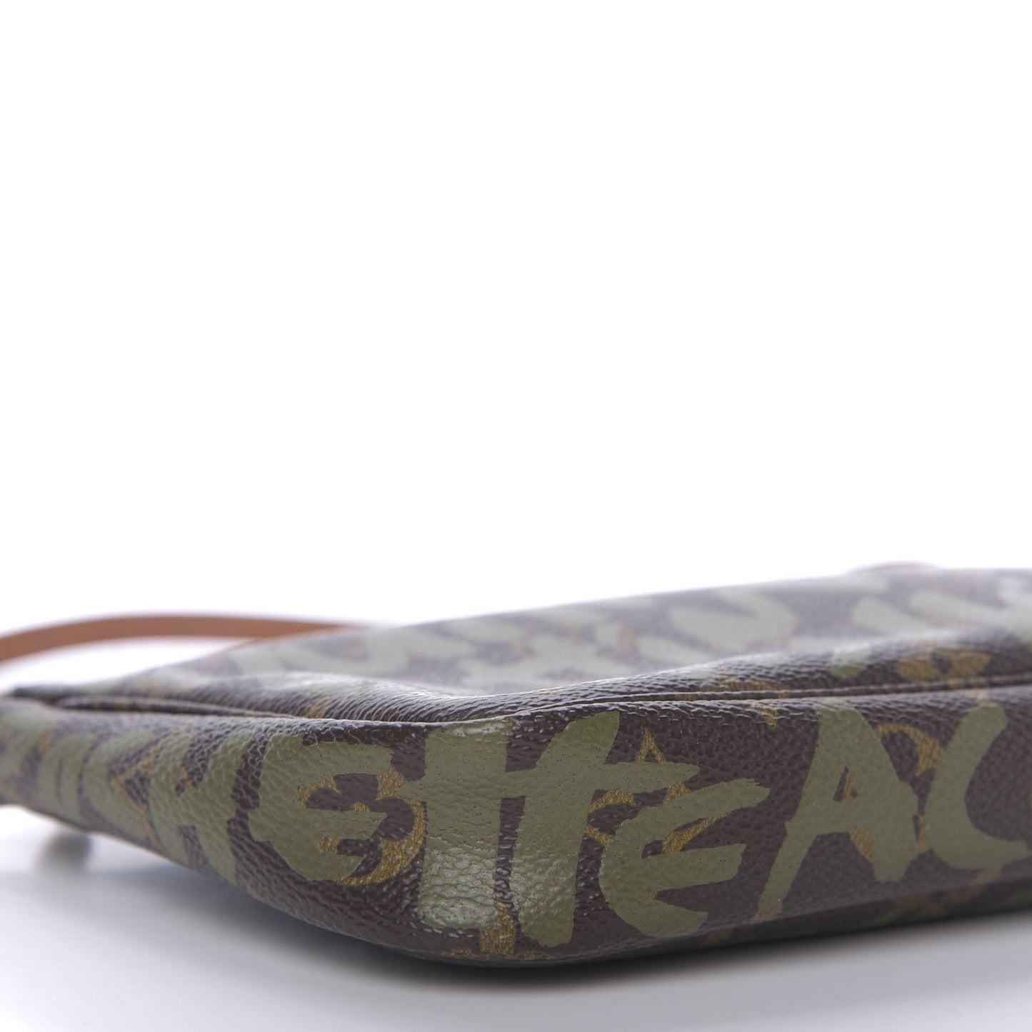 Monogram Graffiti Pochette Accessories Kaki