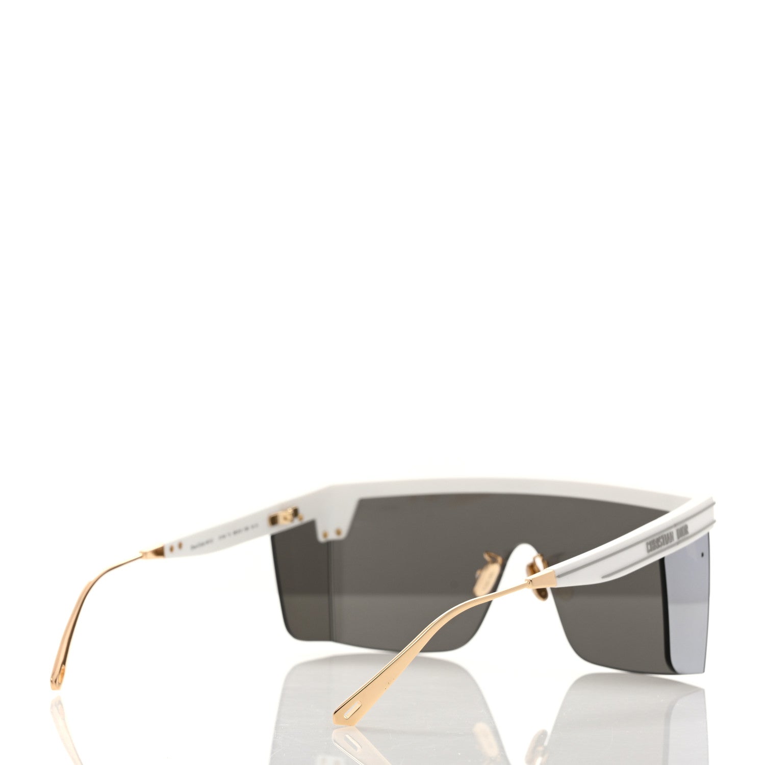 Christian Dior Diorclub M1U Mask Sunglasses White 4 of 7